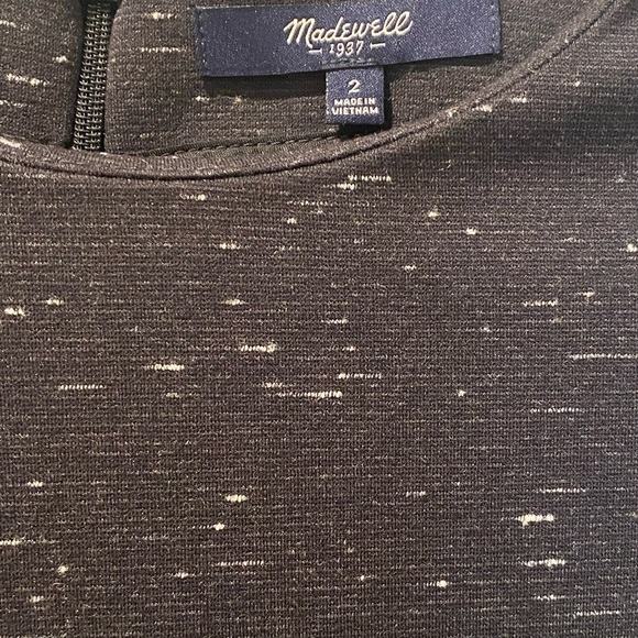 MADEWELL Speckled Long Sleeve Gia Dress - Picture 2 of 11